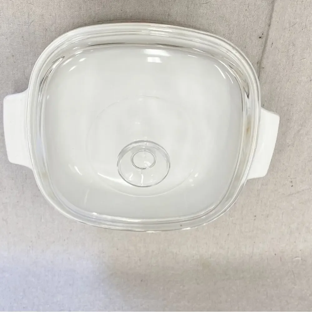 CorningWare Spice of Life 2-quart Casserole Glass Lid &‎ 2 3/4 cup no lid